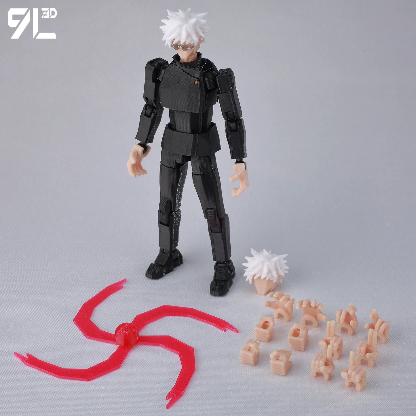 9L3D Printed Anime Jujutsu Kaisen Sukuna Yuji Yuta Satoru Gojo Lucky Dummy 13 Movable Shapeshift Action Figures Mannequin Toys - Jujutsu Kaisen Merch - Free Shipping Buy Now