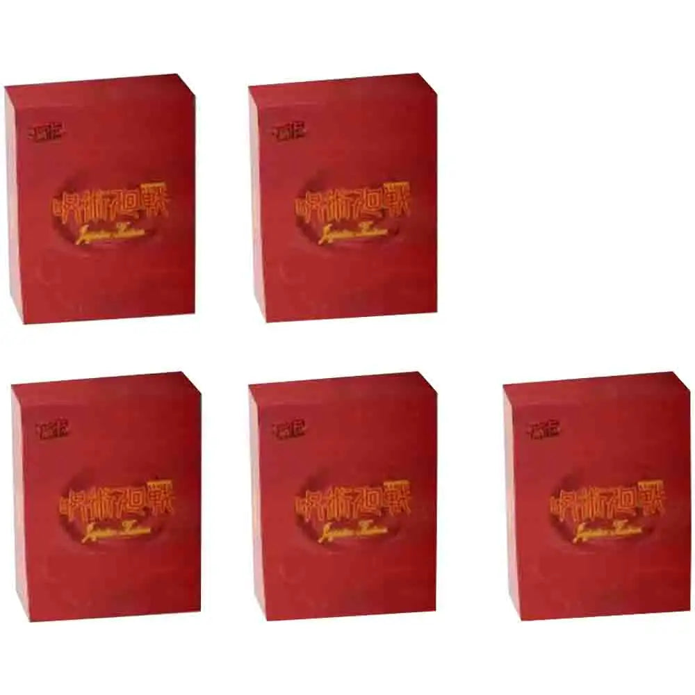 Vente en gros 2025 Nouveau Jujutsu Kaisen Carte en papier coloré Carte de collection de passe-temps Carte de jeu Doujin rare Booster Box Jouets pour enfants Cadeaux