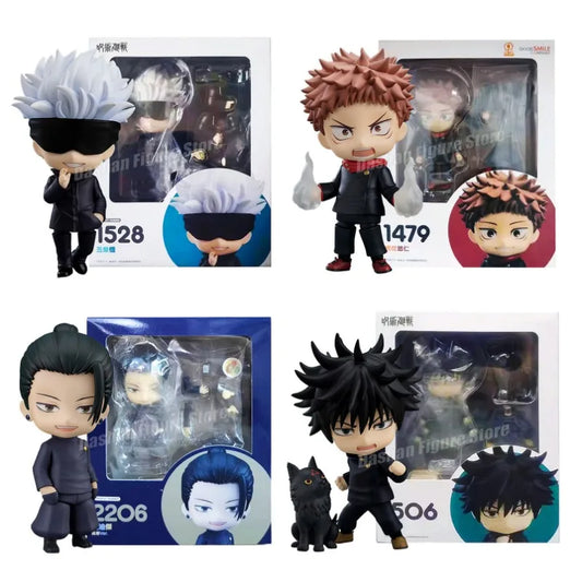 Jujutsu Kaisen Figure Satoru Gojo Itadori Yuji Action Figure Movable Collection Fushiguro Megumi Geto Suguru Figurine Model Toys - Jujutsu Kaisen Merch - Free Shipping Buy Now