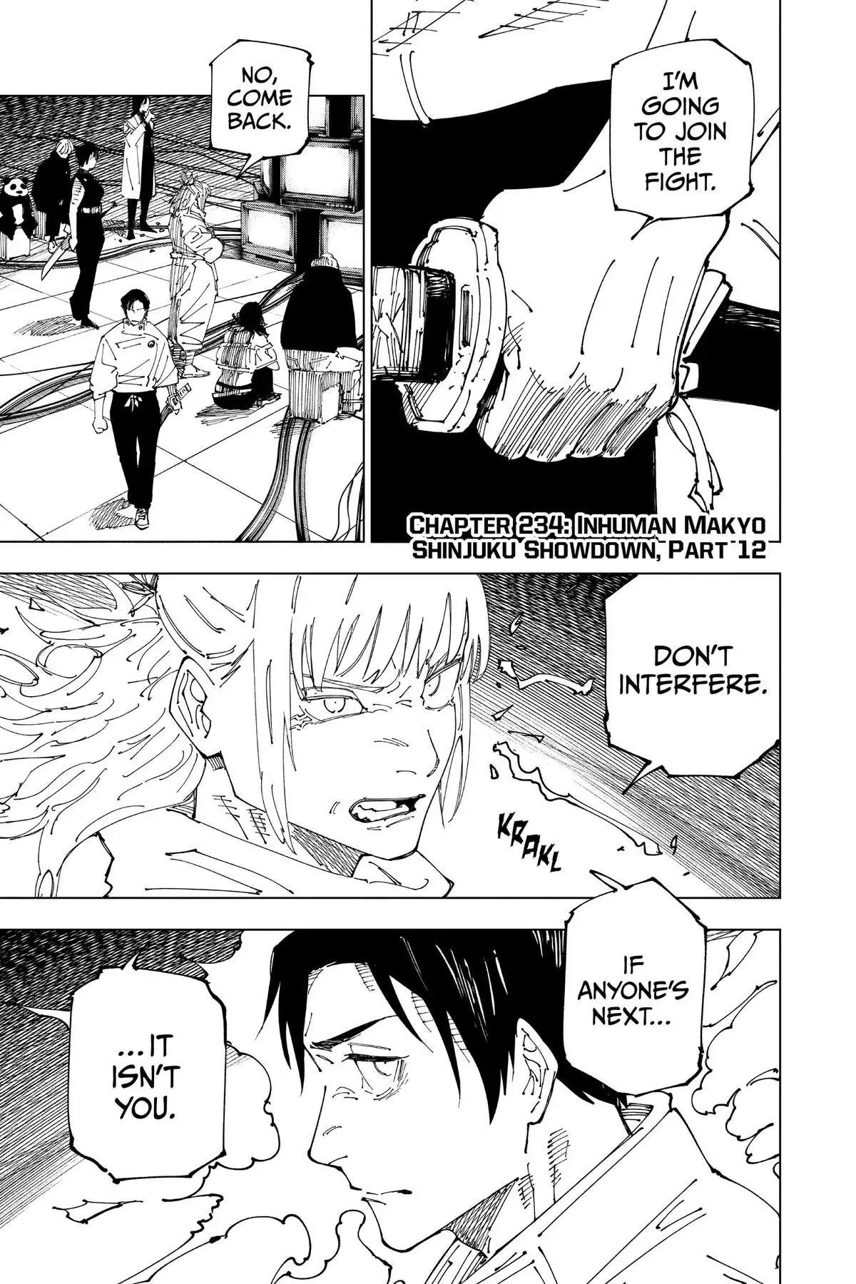 JUJUTSU KAISEN MANGA CHAPTER 234 - jujutsu-kaisen-merch.com