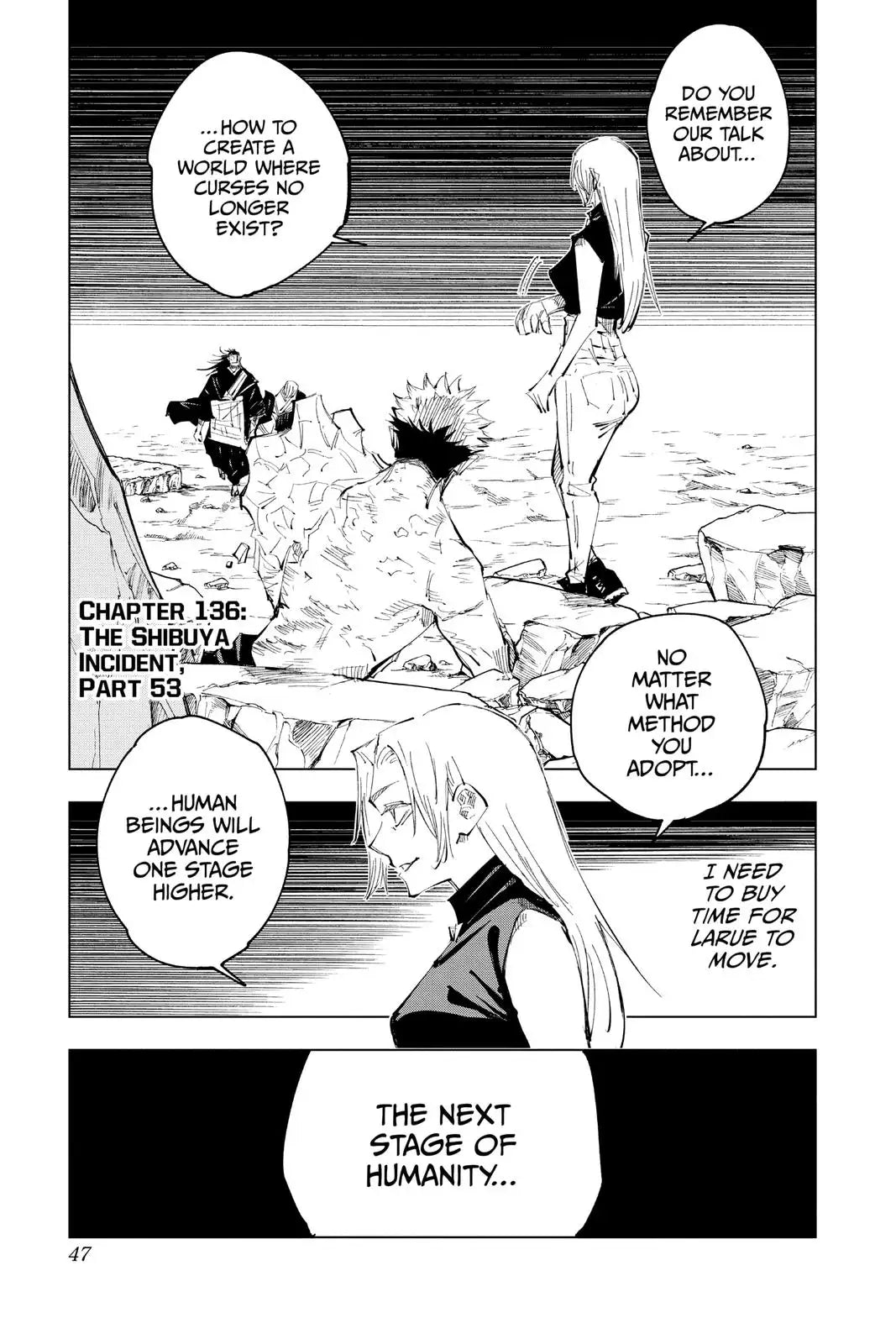 JUJUTSU KAISEN MANGA CHAPTER 136 - jujutsu-kaisen-merch.com