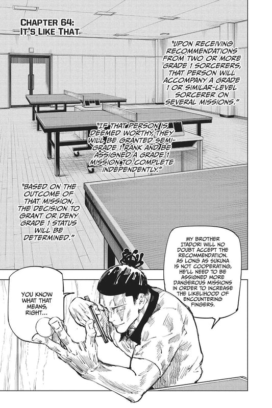 JUJUTSU KAISEN MANGA CHAPTER 64 - jujutsu-kaisen-merch.com
