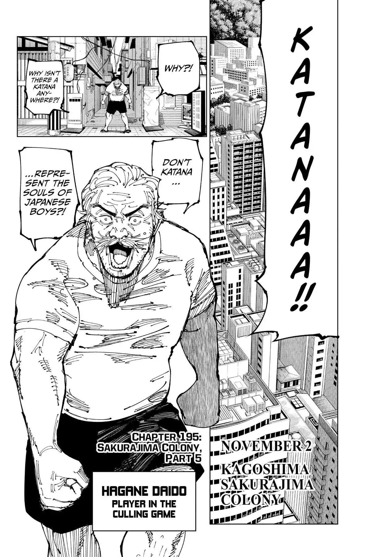 JUJUTSU KAISEN MANGA CHAPTER 195 - jujutsu-kaisen-merch.com