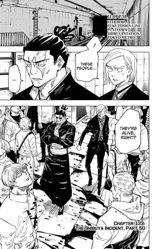 JUJUTSU KAISEN MANGA CHAPTER 133 - jujutsu-kaisen-merch.com