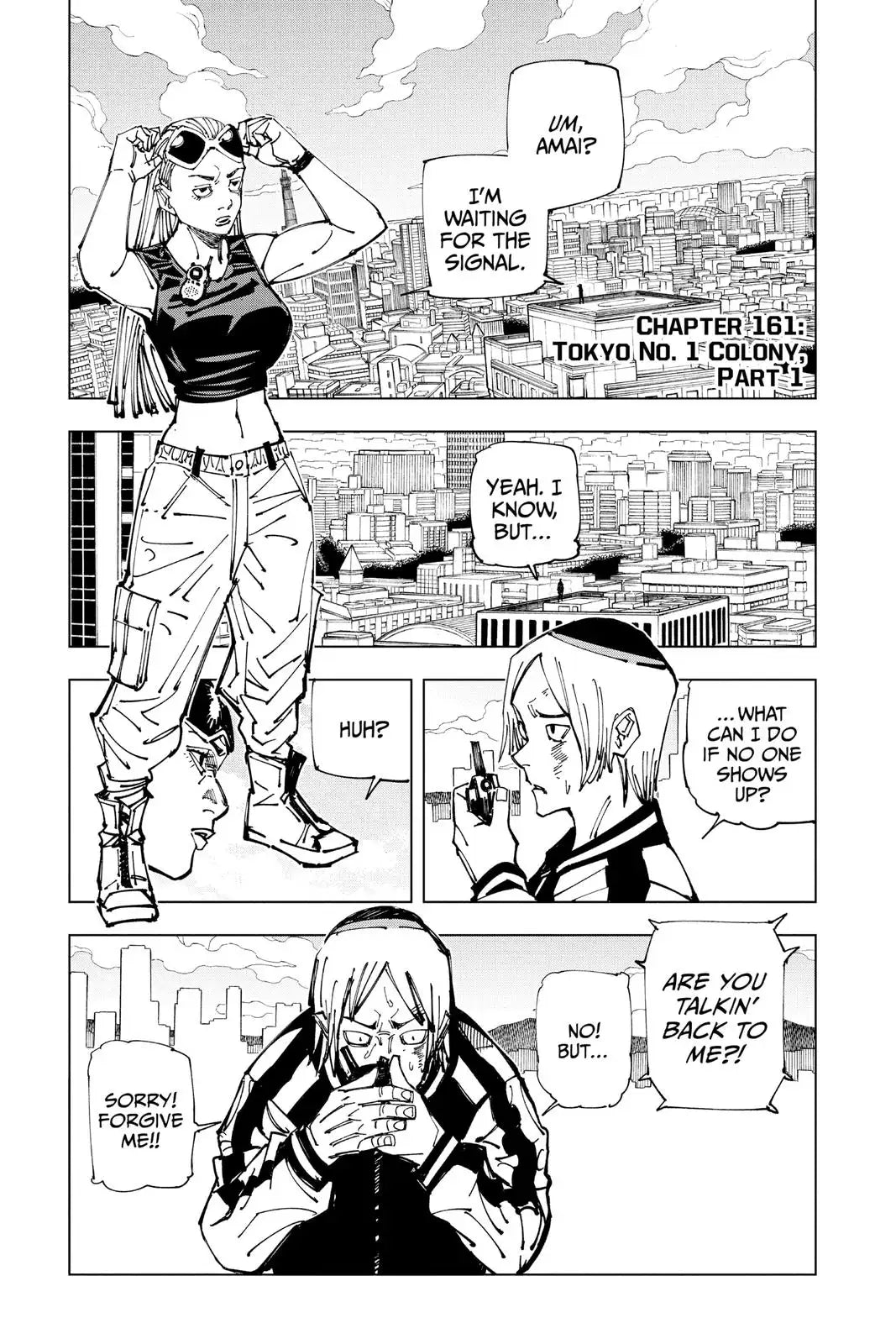 JUJUTSU KAISEN MANGA CHAPTER 161 - jujutsu-kaisen-merch.com