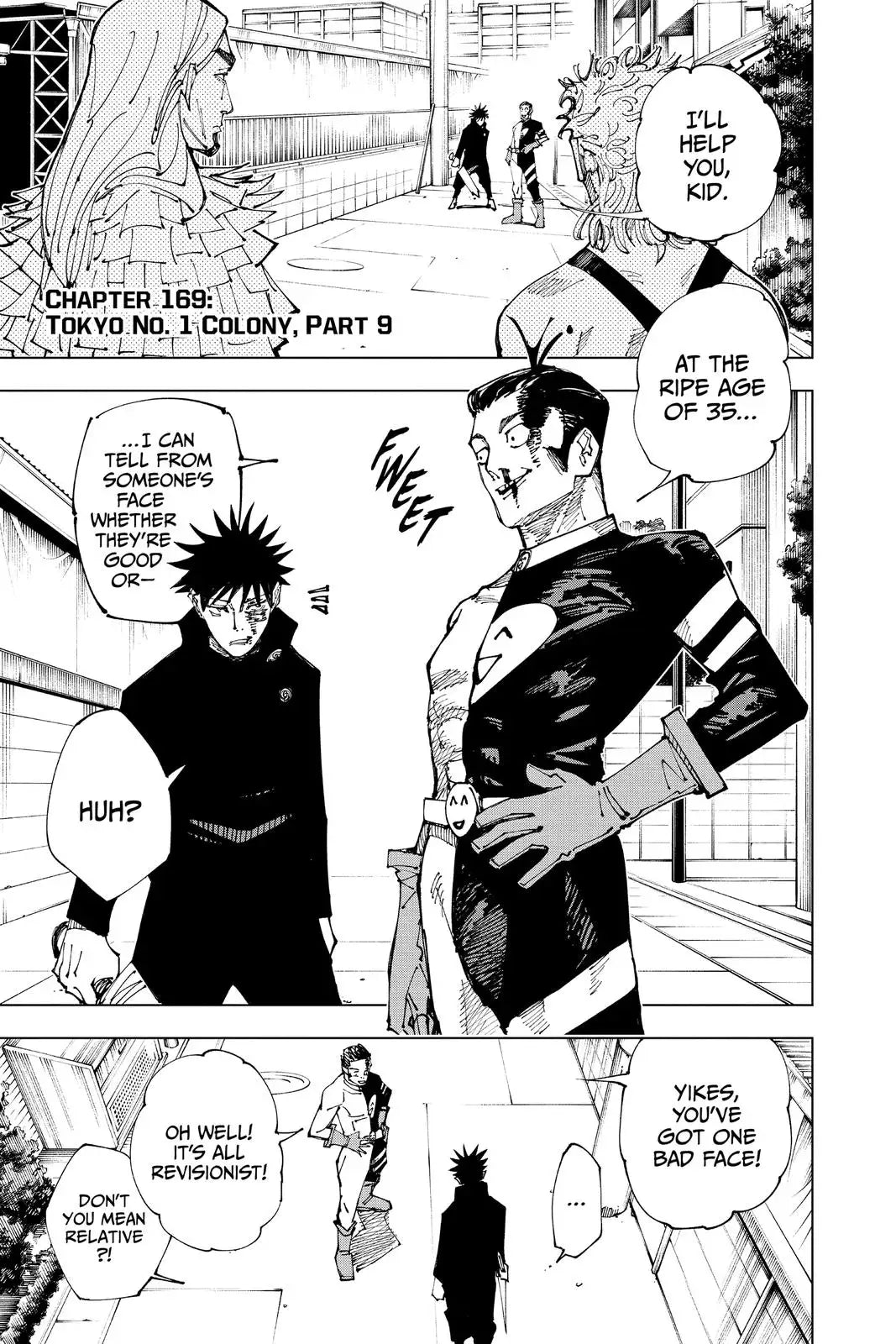 JUJUTSU KAISEN MANGA CHAPTER 169 - jujutsu-kaisen-merch.com