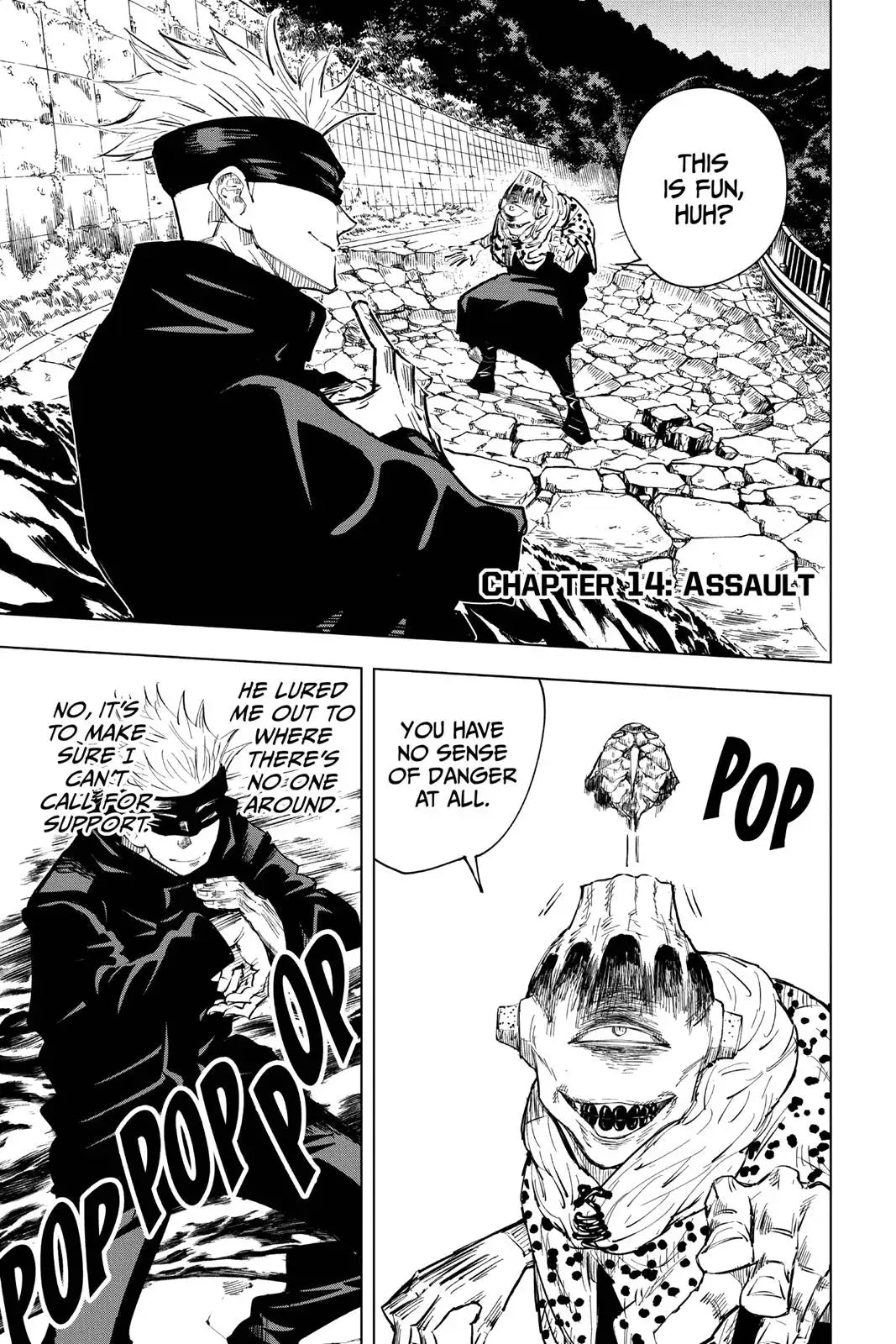 JUJUTSU KAISEN MANGA CHAPTER 14 - jujutsu-kaisen-merch.com