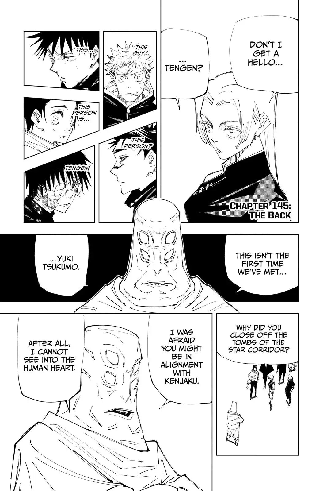 JUJUTSU KAISEN MANGA CHAPTER 145 - jujutsu-kaisen-merch.com