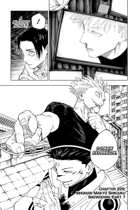 JUJUTSU KAISEN MANGA CHAPTER 229 - jujutsu-kaisen-merch.com