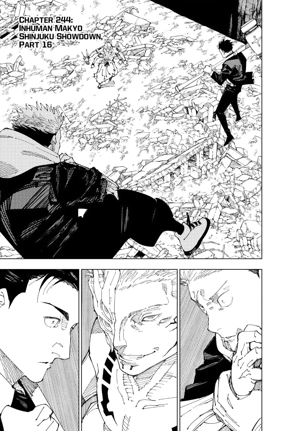 JUJUTSU KAISEN MANGA CHAPTER 244 - jujutsu-kaisen-merch.com