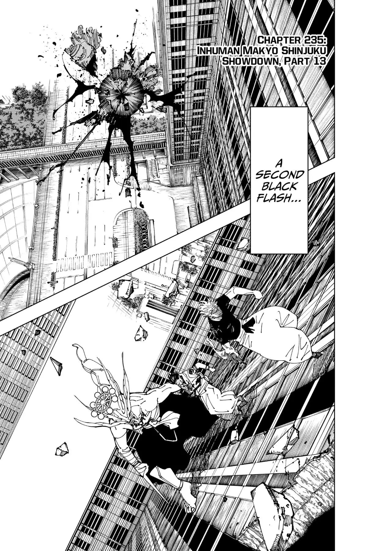JUJUTSU KAISEN MANGA CHAPTER 235 - jujutsu-kaisen-merch.com