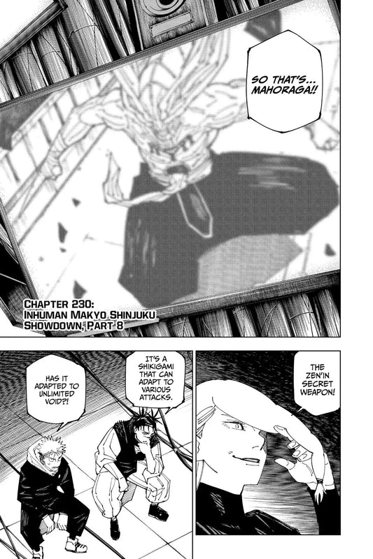 JUJUTSU KAISEN MANGA CHAPTER 230 - jujutsu-kaisen-merch.com