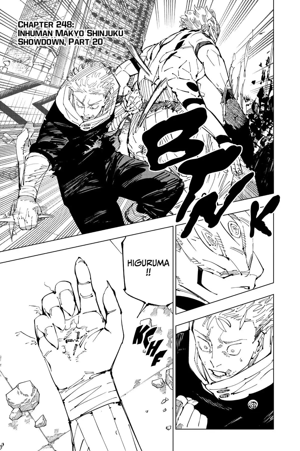 JUJUTSU KAISEN MANGA CHAPTER 248 - jujutsu-kaisen-merch.com