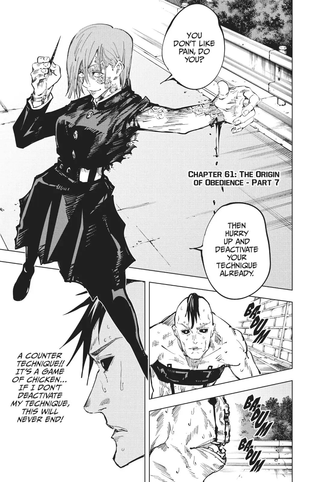 JUJUTSU KAISEN MANGA CHAPTER 61 - jujutsu-kaisen-merch.com
