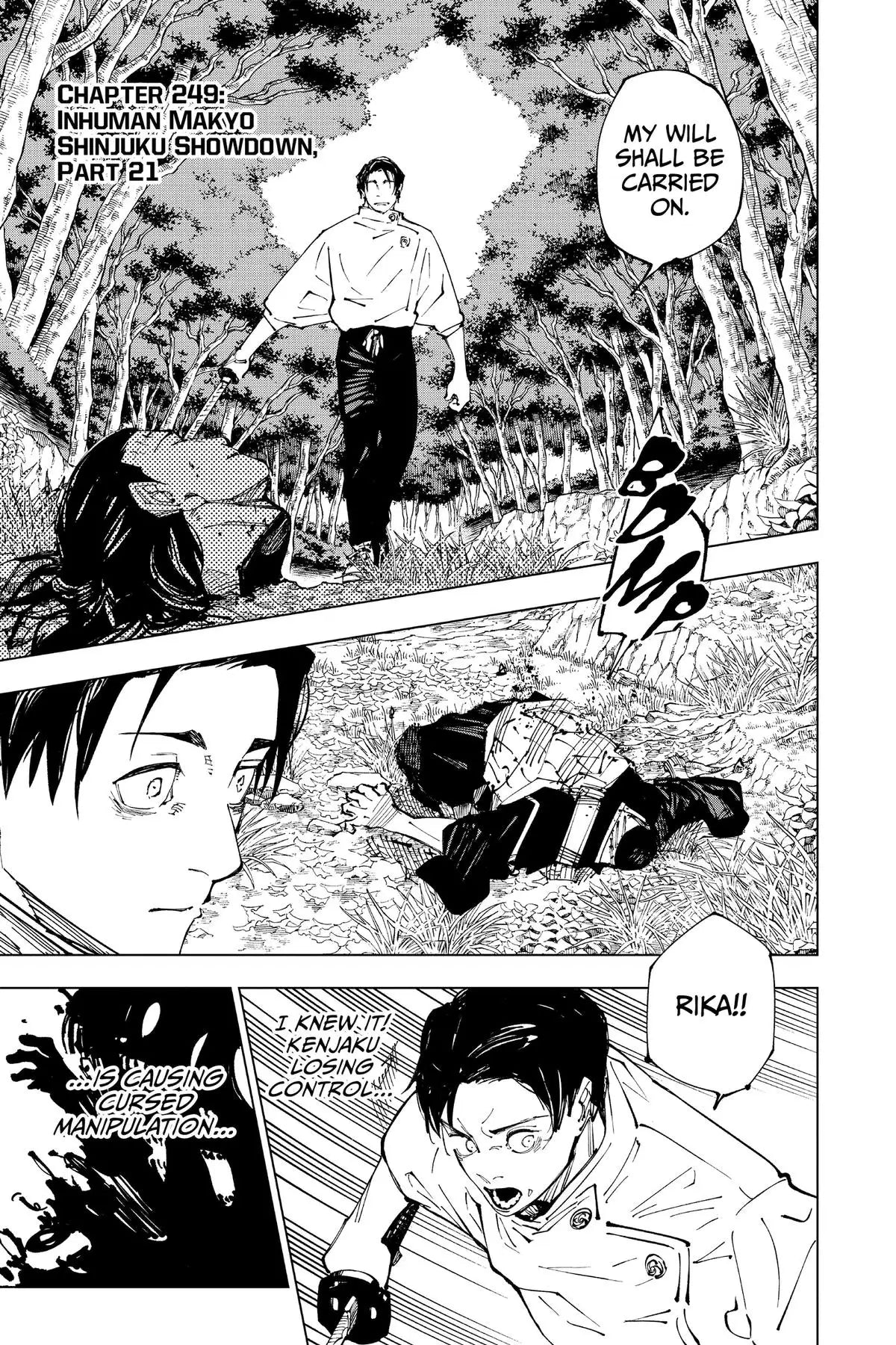 JUJUTSU KAISEN MANGA CHAPTER 249 - jujutsu-kaisen-merch.com