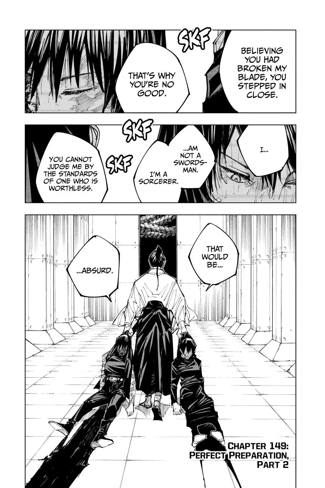 JUJUTSU KAISEN MANGA CHAPTER 149 - jujutsu-kaisen-merch.com