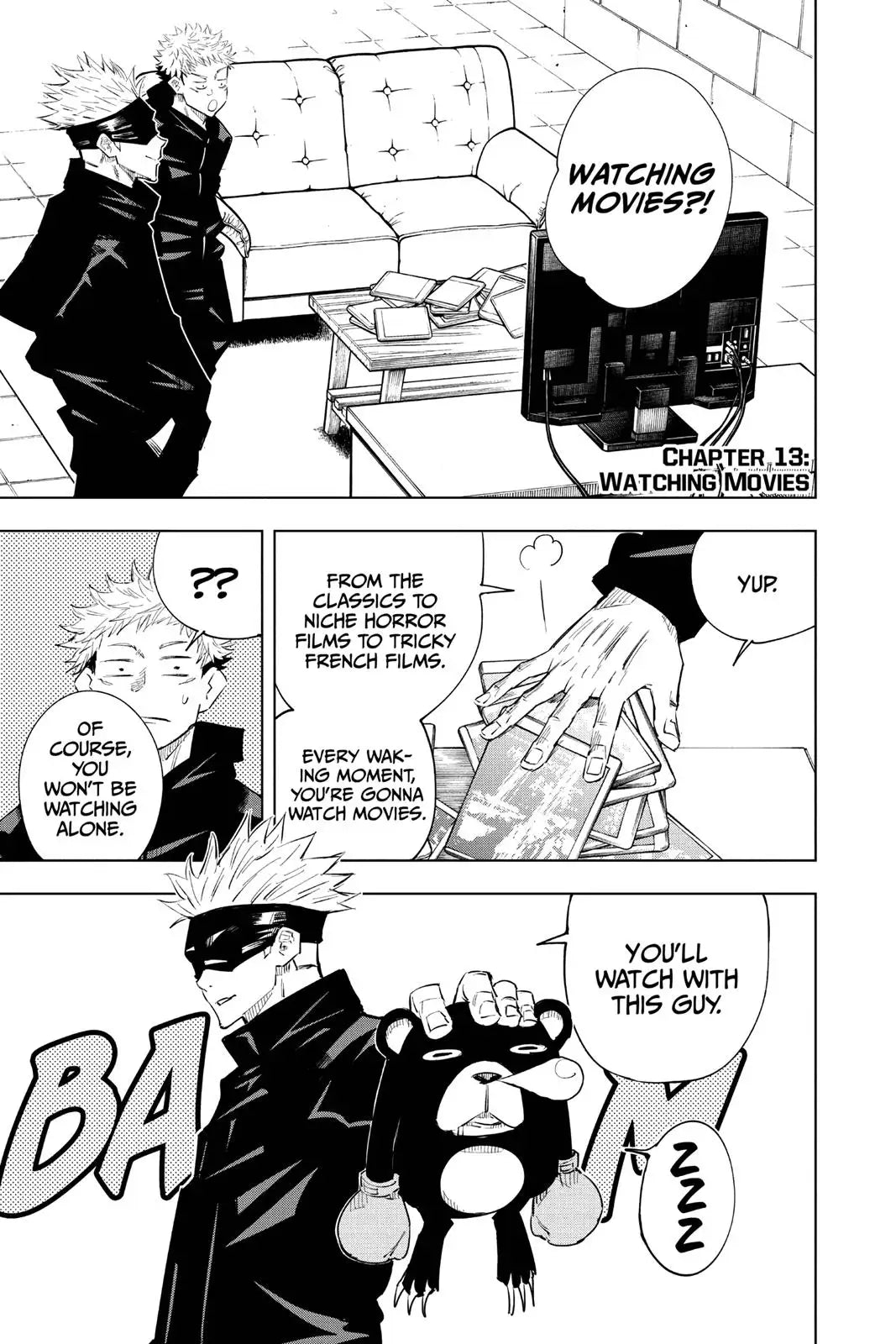 JUJUTSU KAISEN MANGA CHAPTER 13 - jujutsu-kaisen-merch.com