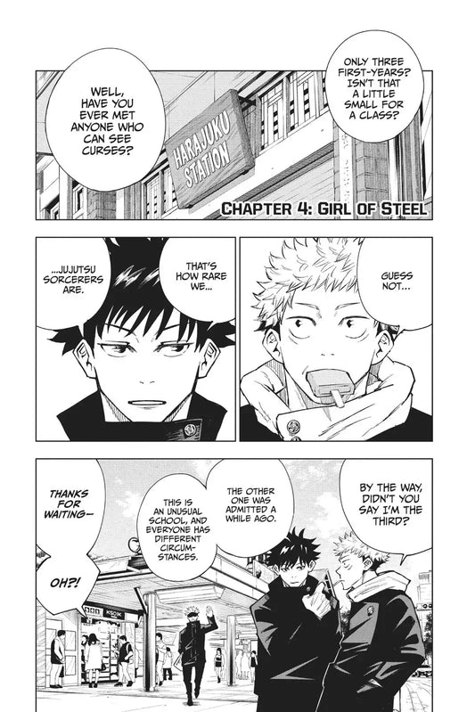 JUJUTSU KAISEN MANGA CHAPTER 4 - jujutsu-kaisen-merch.com