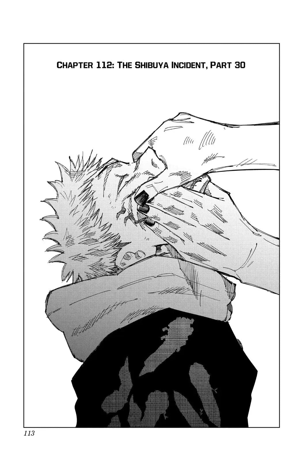 JUJUTSU KAISEN MANGA CHAPTER 112 - jujutsu-kaisen-merch.com
