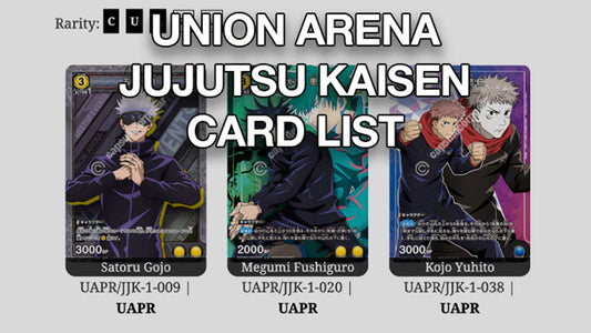 Jujutsu Kaisen Card List