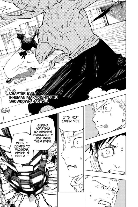 JUJUTSU KAISEN MANGA CHAPTER 233 - jujutsu-kaisen-merch.com