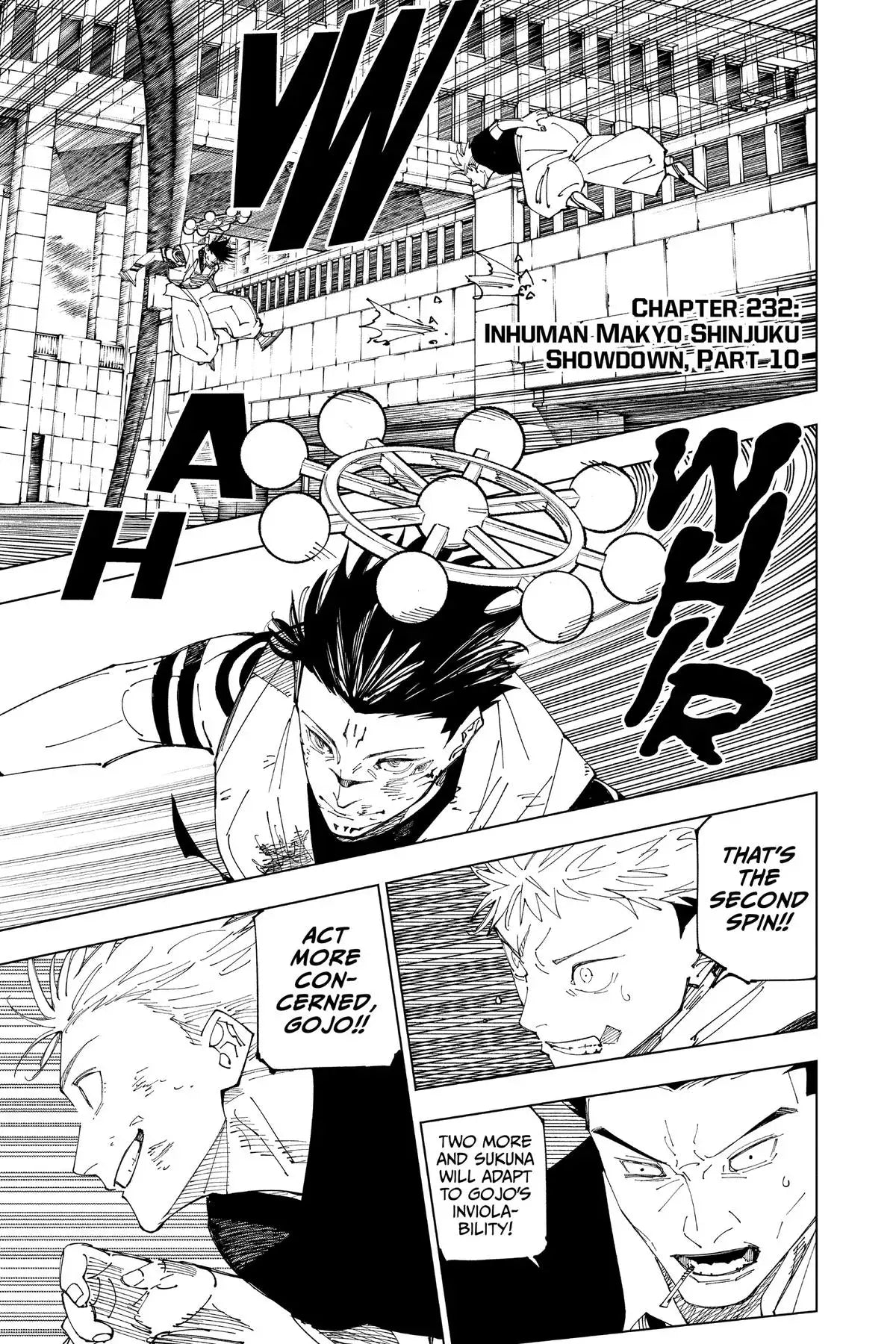 JUJUTSU KAISEN MANGA CHAPTER 232 - jujutsu-kaisen-merch.com