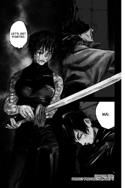 JUJUTSU KAISEN MANGA CHAPTER 150 - jujutsu-kaisen-merch.com