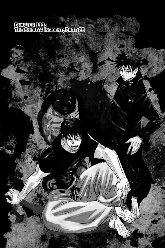 JUJUTSU KAISEN MANGA CHAPTER 111 - jujutsu-kaisen-merch.com
