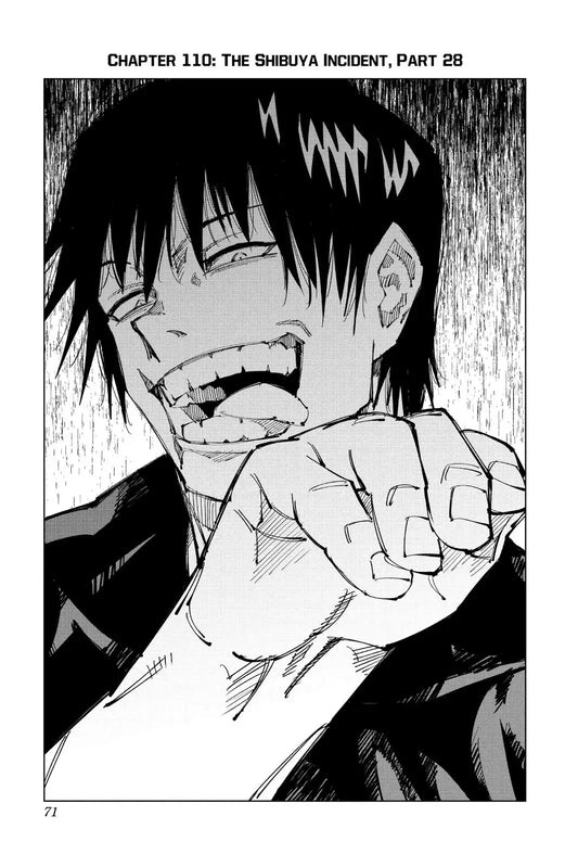 JUJUTSU KAISEN MANGA CHAPTER 110 - jujutsu-kaisen-merch.com