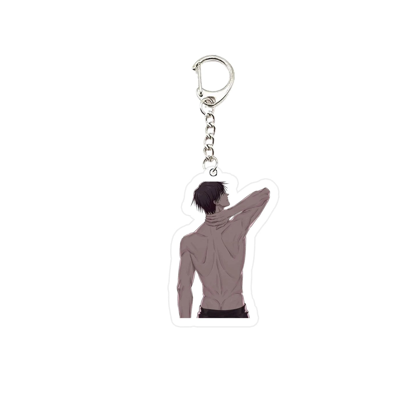 Porte-clés pendentif acrylique Geto Gojo, Anime Jujutsu Kaisen, porte-clés JJK, pour accessoires, sacs, bijoux, cadeaux