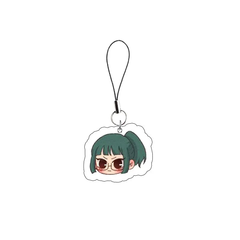 Porte-clés dessin animé Gojo pour téléphone portable, mignon, pour voiture, bijoux en acrylique, cadeau