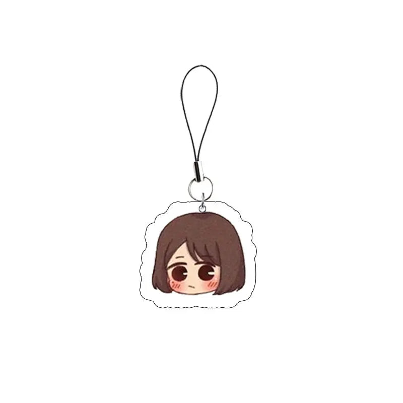 Porte-clés dessin animé Gojo pour téléphone portable, mignon, pour voiture, bijoux en acrylique, cadeau
