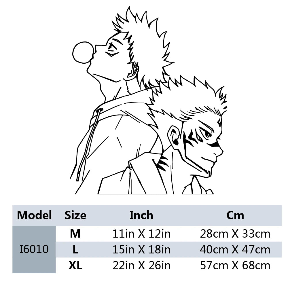 New Design Anime Jujutsu Kaisen Wall Stickers Removable Vinyl Mural Poster For Kids Room Living Room Home Decor Vinyl Decals