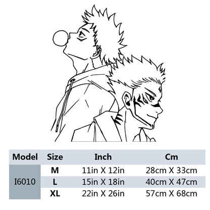 New Design Anime Jujutsu Kaisen Wall Stickers Removable Vinyl Mural Poster For Kids Room Living Room Home Decor Vinyl Decals