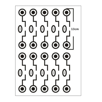 Brdwn Jujutsu Kaisen Unisex Yuji Itadori Toge Inumaki Cosplay Tattoo Stickers - Jujutsu Kaisen Merch - Free Shipping Buy Now