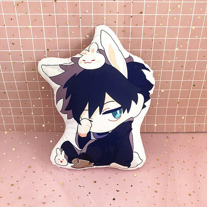 10cm Anime Jujutsu Kaisen Plush Doll Itadori Yuji Fushiguro Megumi Gojo Satoru Soft Stuffed Cushion Kids Plushie Pillow Toys - Jujutsu Kaisen Merch - Free Shipping Buy Now