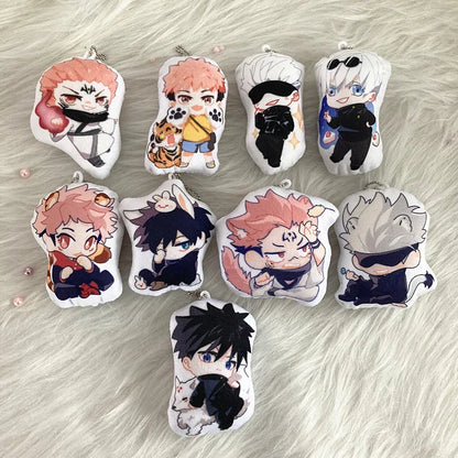 10cm Anime Jujutsu Kaisen Plush Doll Itadori Yuji Fushiguro Megumi Gojo Satoru Soft Stuffed Cushion Kids Plushie Pillow Toys - Jujutsu Kaisen Merch - Free Shipping Buy Now