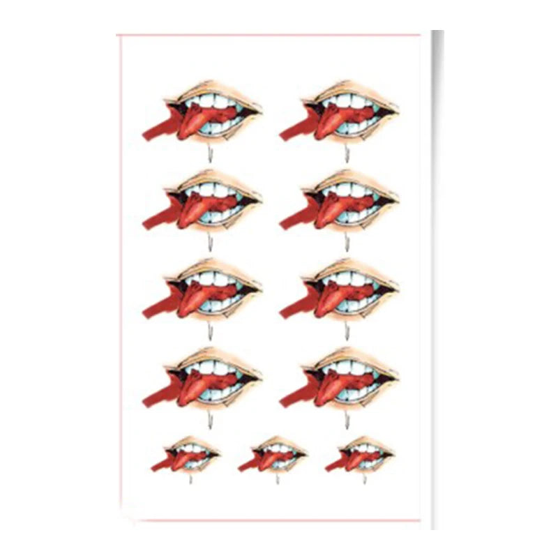 Brdwn Jujutsu Kaisen Unisex Yuji Itadori Toge Inumaki Cosplay Tattoo Stickers - Jujutsu Kaisen Merch - Free Shipping Buy Now