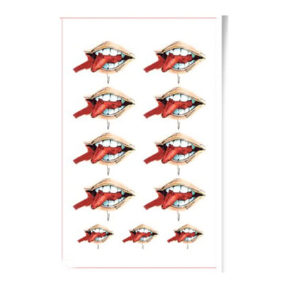 Brdwn Jujutsu Kaisen Unisex Yuji Itadori Toge Inumaki Cosplay Tattoo Stickers - Jujutsu Kaisen Merch - Free Shipping Buy Now