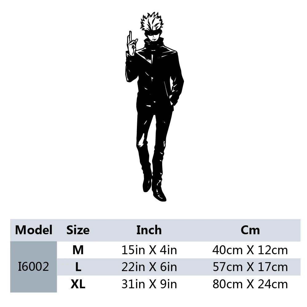 New Design Anime Jujutsu Kaisen Wall Stickers Removable Vinyl Mural Poster For Kids Room Living Room Home Decor Vinyl Decals