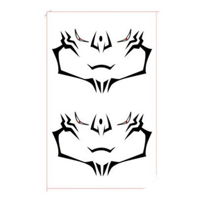 Brdwn Jujutsu Kaisen Unisex Yuji Itadori Toge Inumaki Cosplay Tattoo Stickers - Jujutsu Kaisen Merch - Free Shipping Buy Now