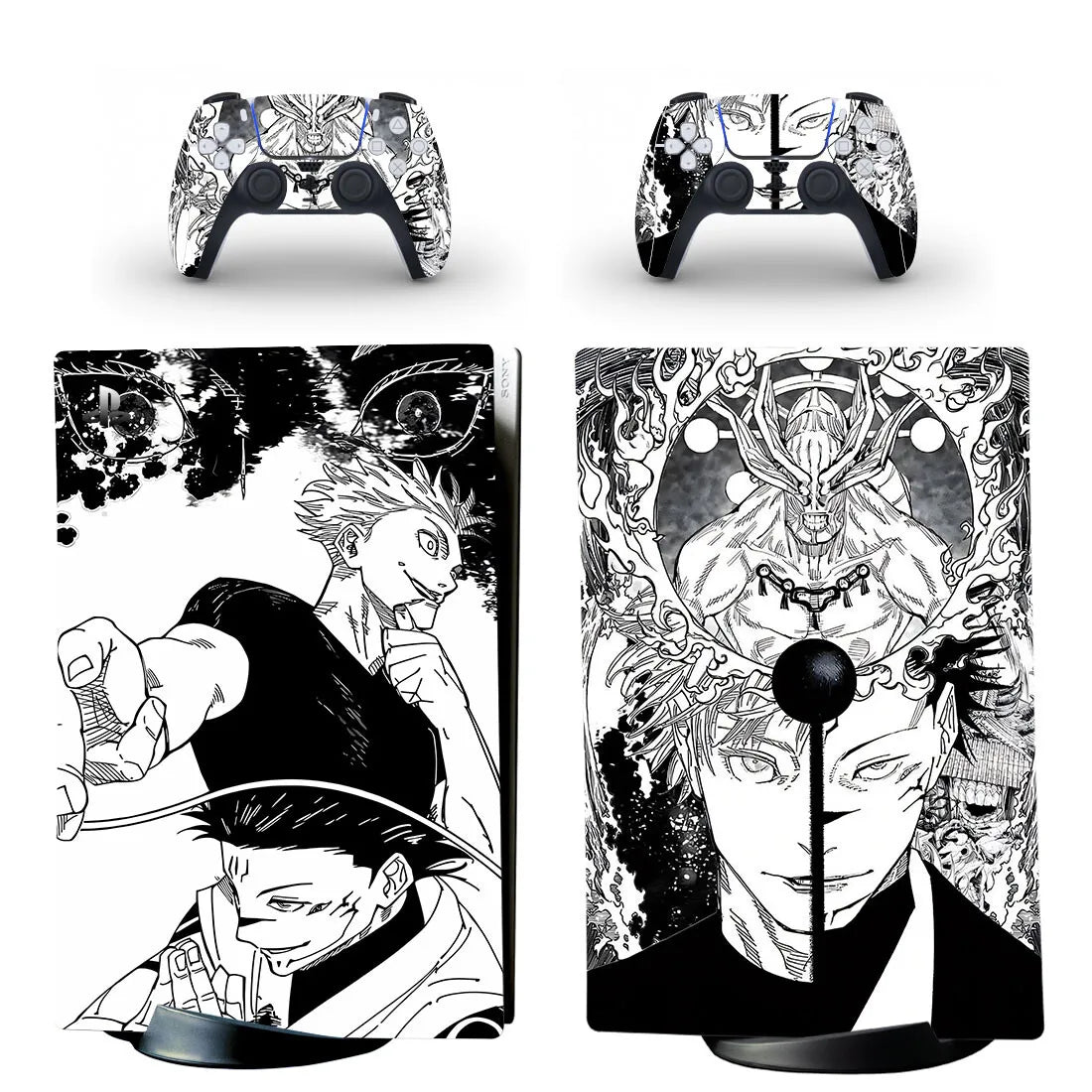 Jujutsu Kaisen Gojo PS5 Digital Skin Sticker Protector Decal Cover for Console Controller PS5 Digital Sticker Vinyl