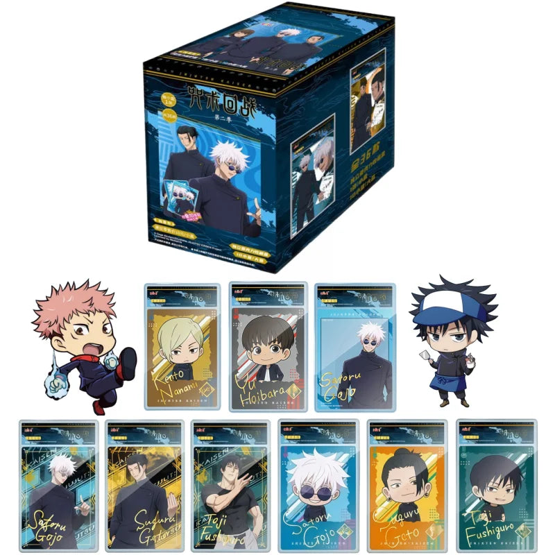 Official Genuine Jujutsu Kaisen Series Polaroid Acrylic Anime Card Character Periphery Collection Toy Card Gift Original Box