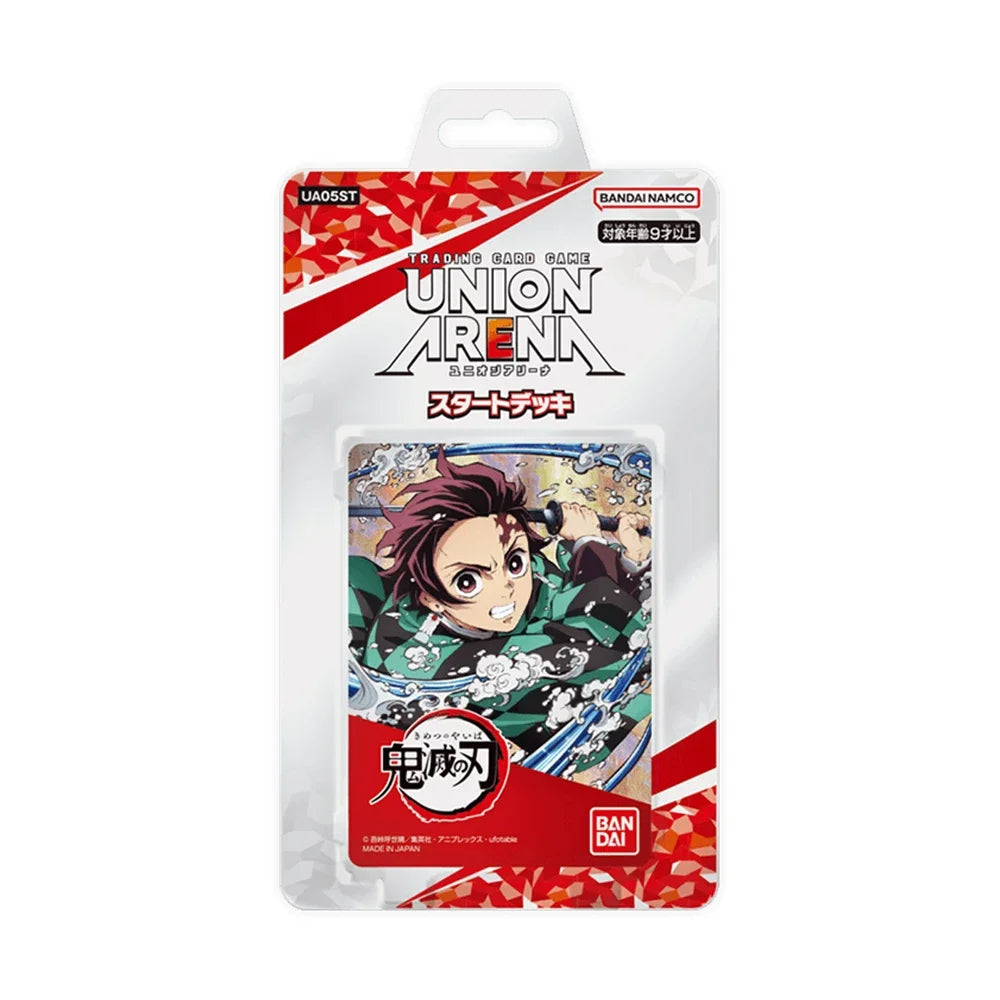Bandai Union Arena Trading Card Game Starter Deck Anime Collection Blue Lock Demon Slayer Jujutsu Kaisen Hunter X Hunter Gintama