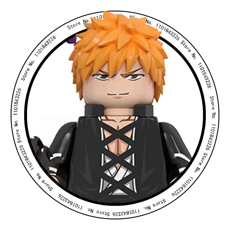 Jujutsu Kaisen Bleach Building Blocks Itadori Yuji Gojo Satoru Ryomen Sukuna Mini Action Figure Accessories Christmas Gifts