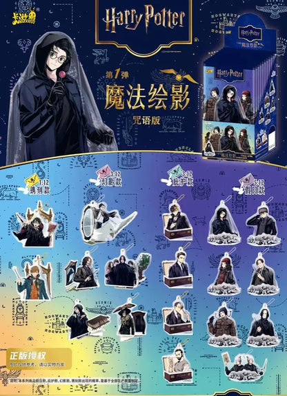 KAYOU Jujutsu Kaisen One Piece Harry Potter Hatsune Miku Future Acrylic Collection Card Animation Peripheral Flashcard Toy Gift