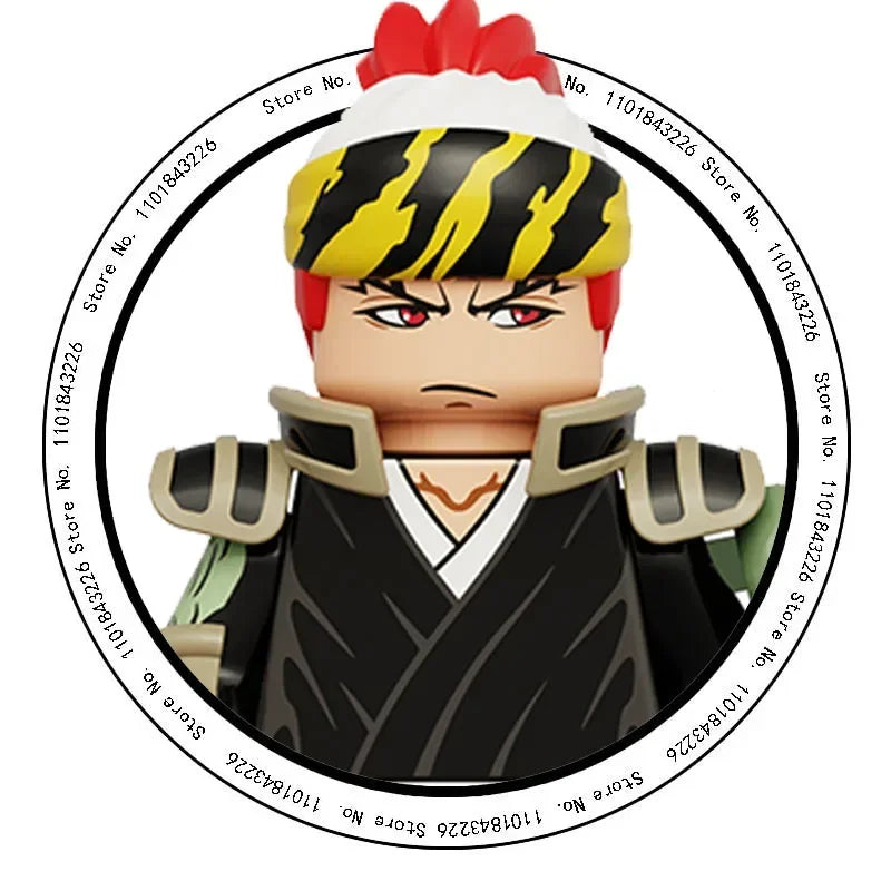 Jujutsu Kaisen Bleach Building Blocks Itadori Yuji Gojo Satoru Ryomen Sukuna Mini Action Figure Accessories Christmas Gifts