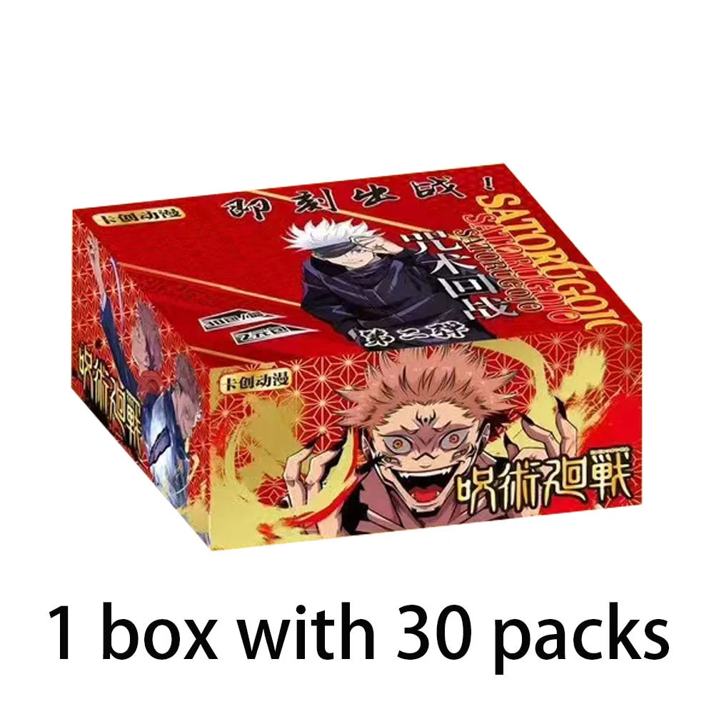 Vente en gros de la plus récente carte de collection Jujutsu Kaisen 1m01, boîte de booster d'anime japonais Doujin, jouets et loisirs pour enfants, cadeau