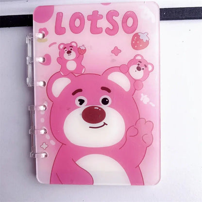 Popular Anime Cartoon Acrylic Book Bandai Notebook Exquisite Loose-leaf Book Jujutsu Kaisen Genshin Impact Attack on Titan A7 A5