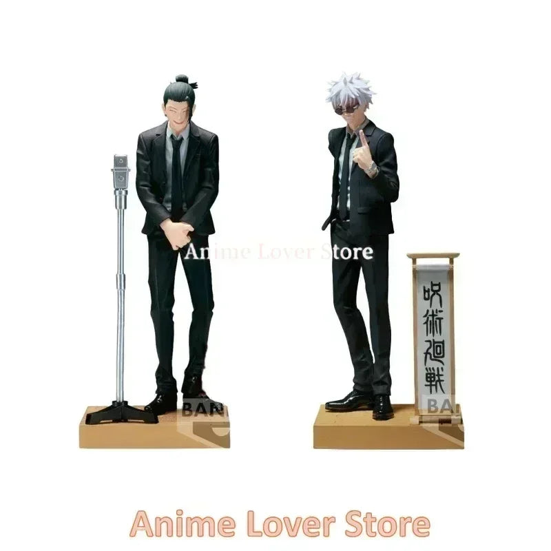 In Stock Bandai Banpresto Jujutsu Kaisen DIORAMA Satoru Gojo Geto Suguru Suit Ver. Anime Figure Toys - Jujutsu Kaisen Merch - Free Shipping Buy Now